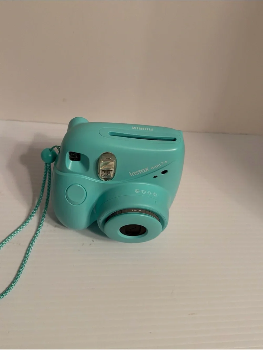 Fujifilm Instax Mini 7+ Fuji Instant Film Camera SEAFOAM
